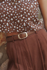 Classic Belt - Brown