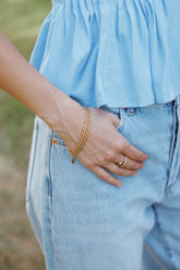 Drew Bracelet - Gold