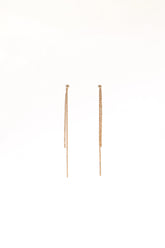 Genevieve Drop Earrings - Gold