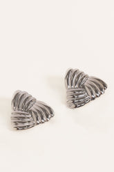Katana Earrings - Silver