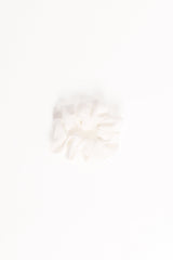 Theodora Scrunchie - White