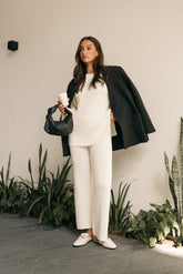 McKinley Knit Pant - Cream