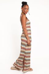 Sommer Midi Dress - Multi Stripe