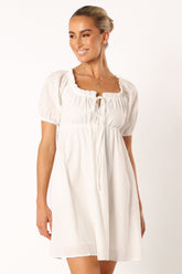 Taylin Mini Dress - White