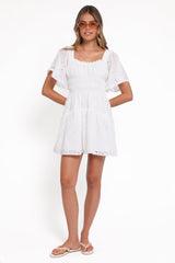 Tierney Mini Dress - White