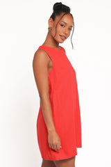 Zoe Mini Dress - Red