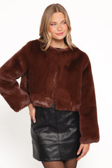 Minnie Jacket - Chocolate