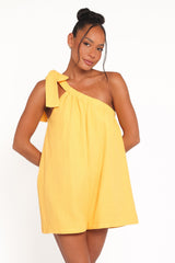 Miffy One Shoulder Romper - Mango