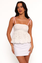 Aarti Top - White