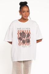 Par La Mer Tee - White