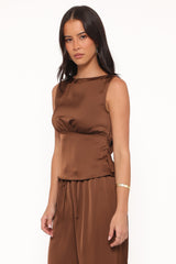 Wynn Top - Chocolate
