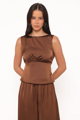 Wynn Top - Chocolate