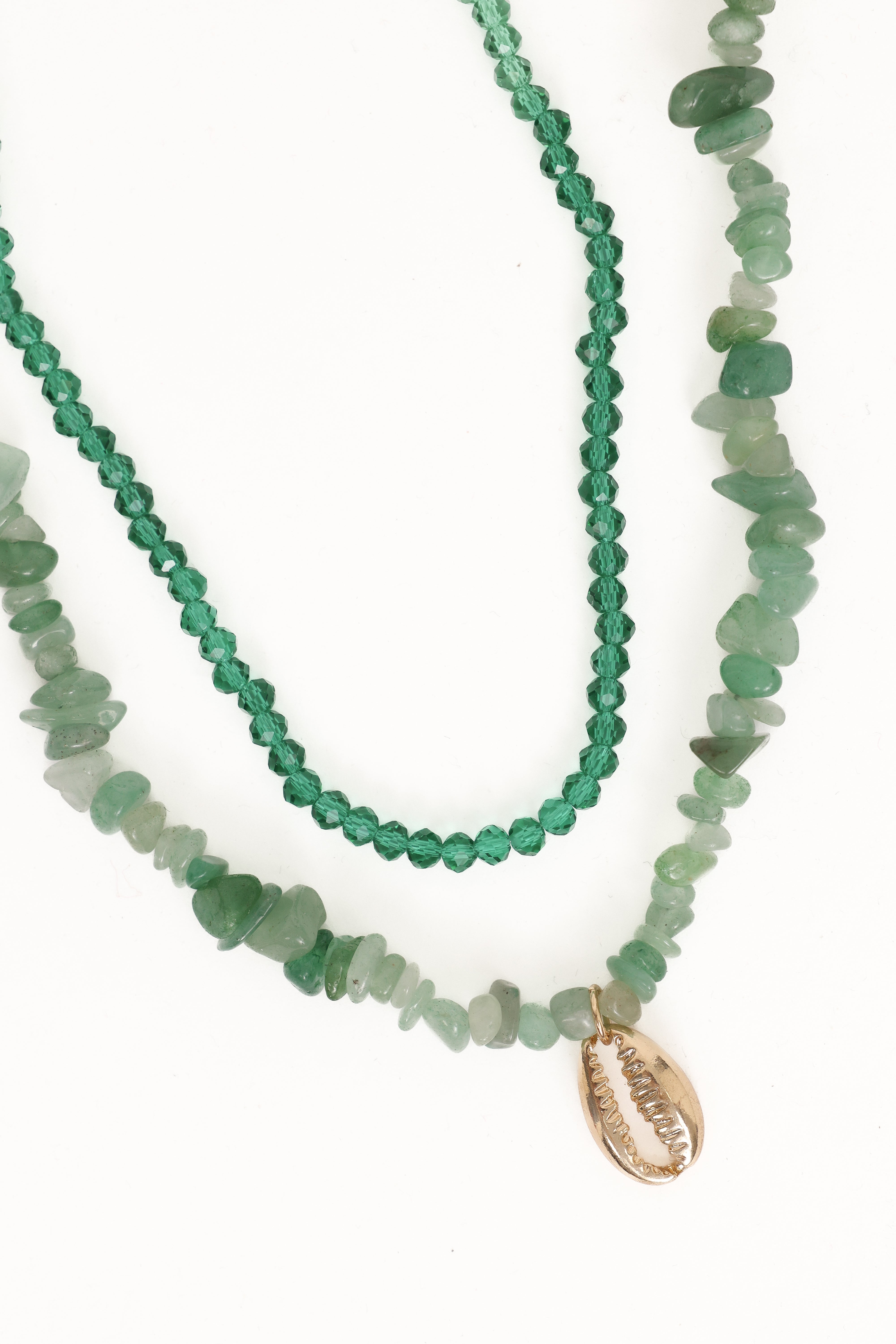 Aquaria Necklace Set - Green