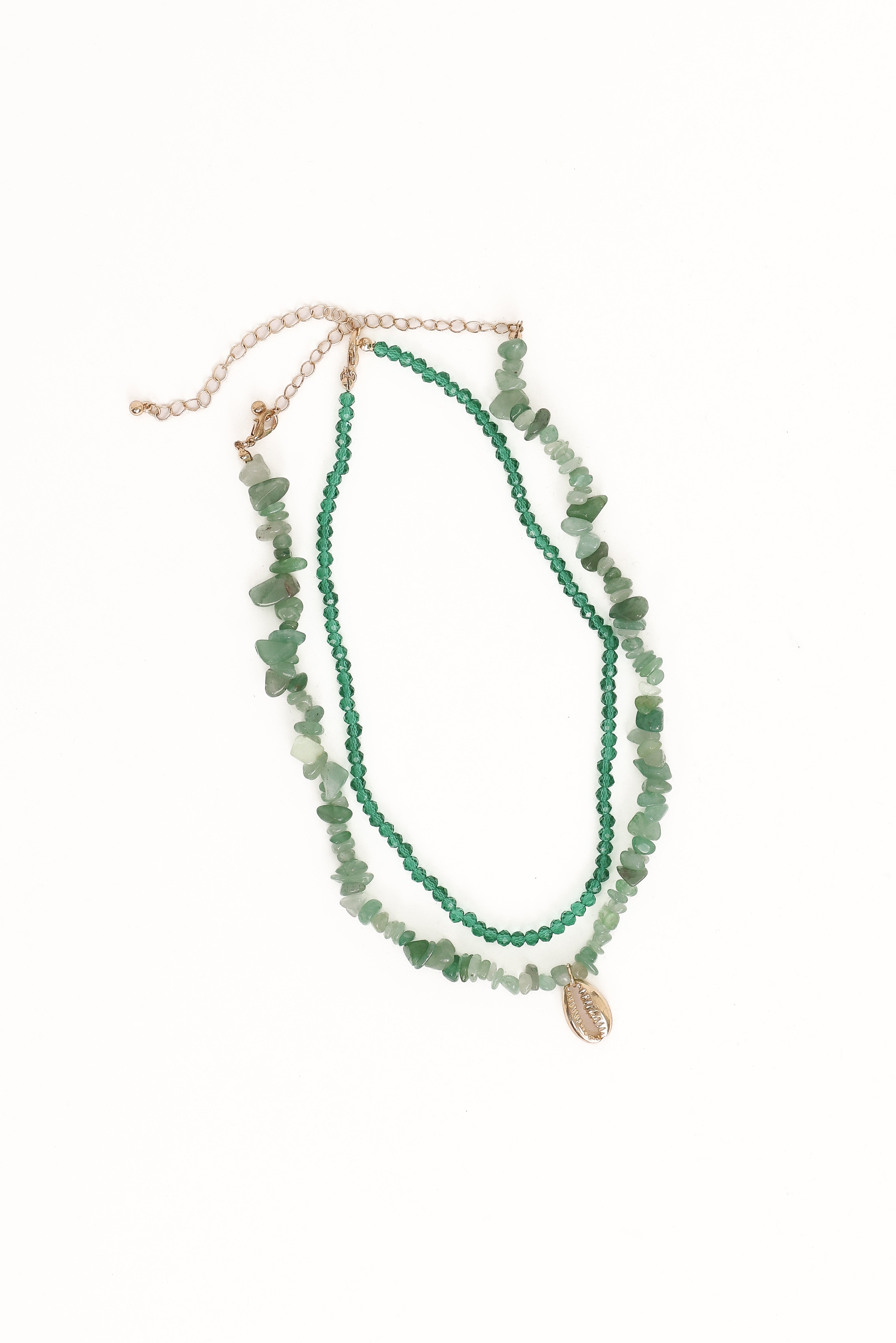 Aquaria Necklace Set - Green