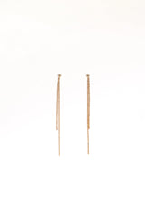 Genevieve Drop Earrings - Gold
