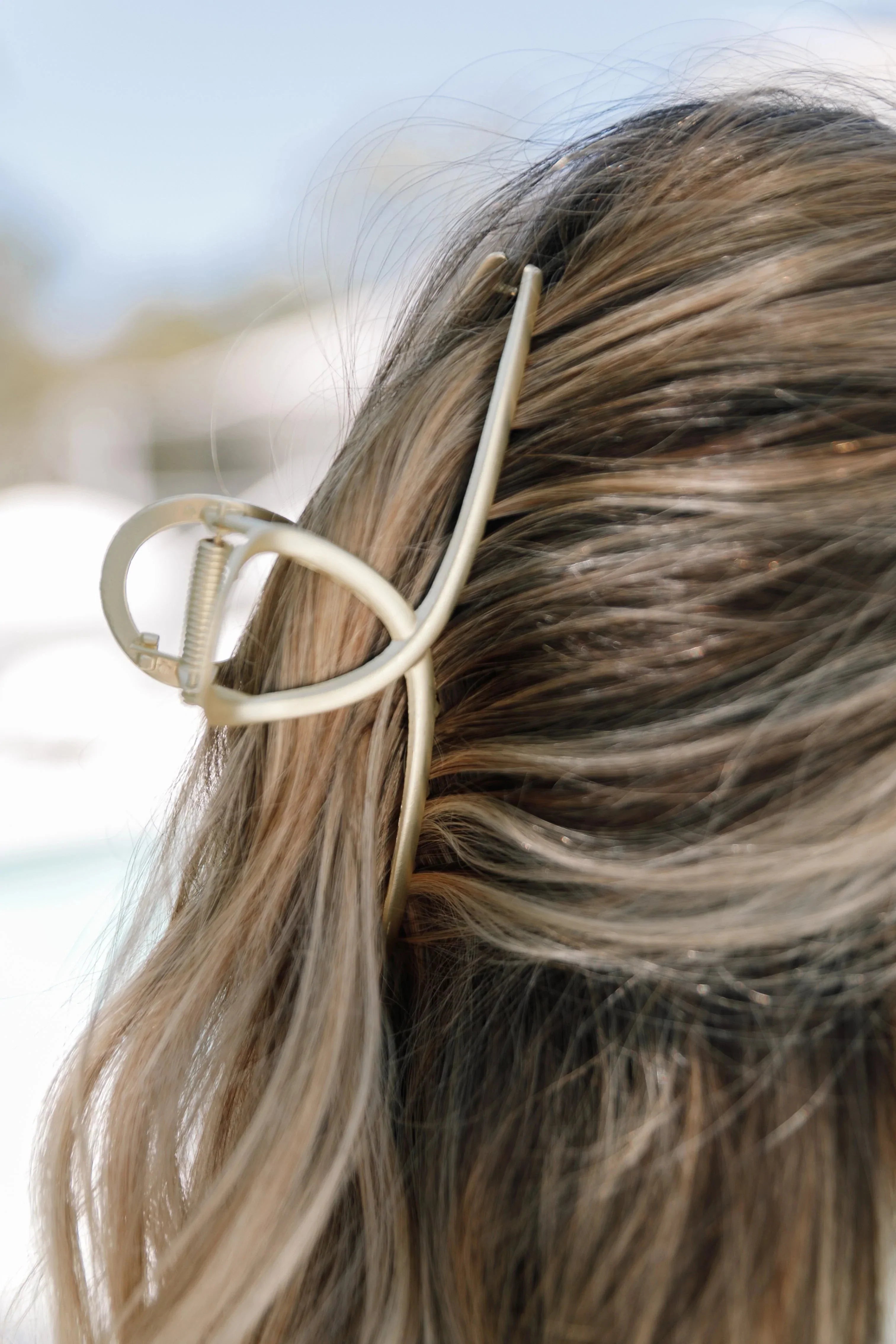 Linda Hair Clip - Gold
