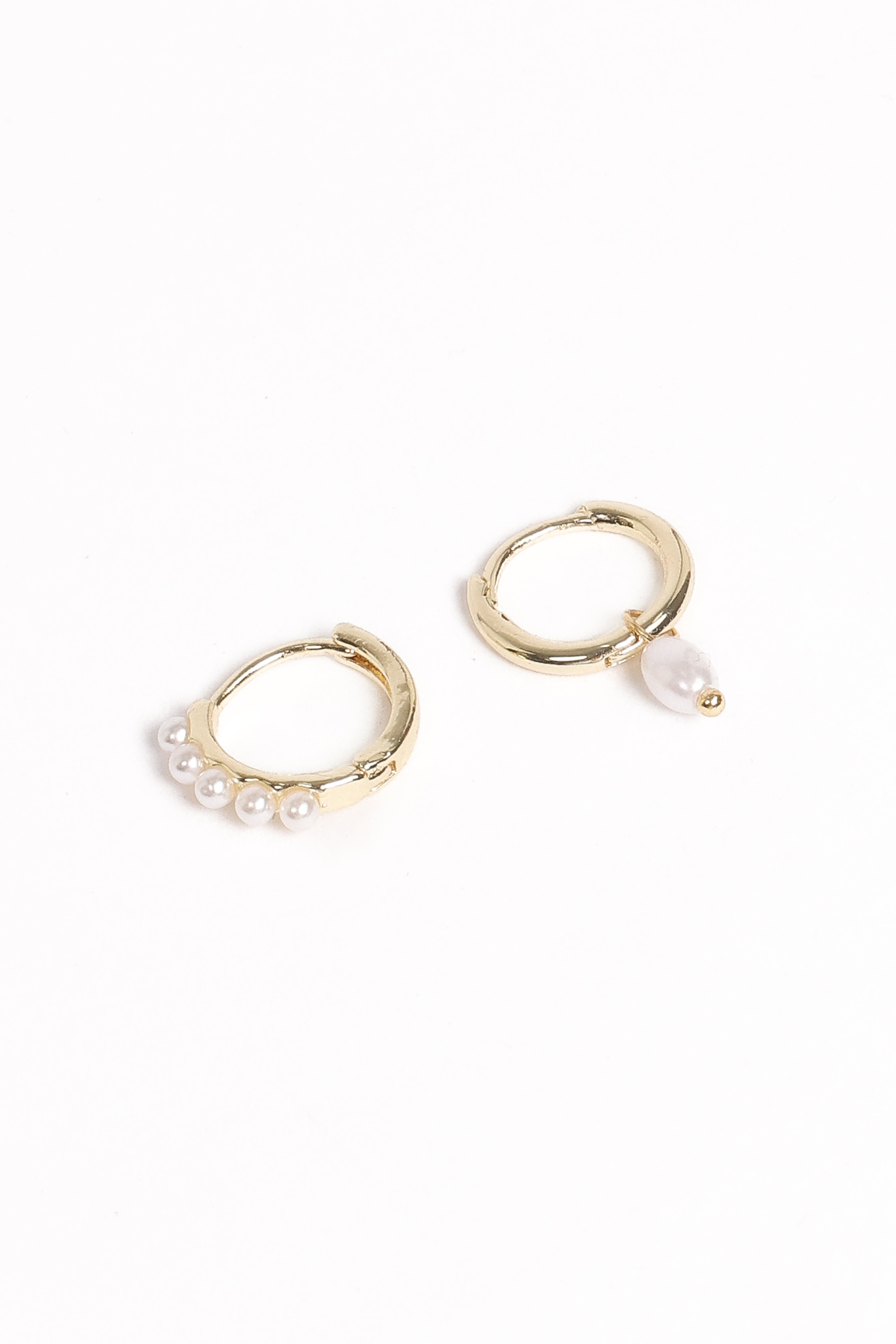 Maracuja Earring Set - Gold/Pearl