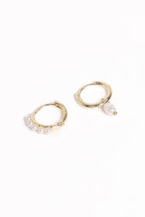 Maracuja Earring Set - Gold/Pearl