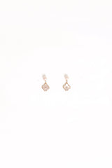 Marlowe Flower Earrings - Gold