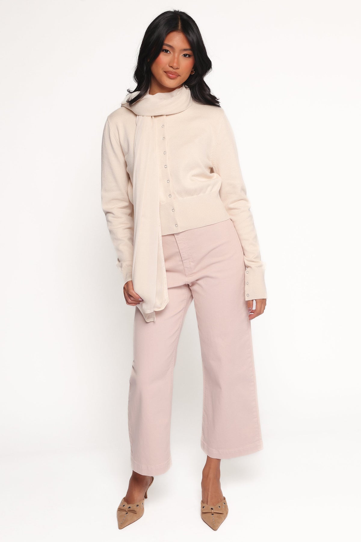 Nerys Scarf - Cream