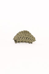 Palm Hair Clip - Green