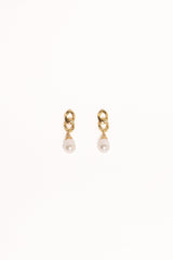 Tallulah Earrings - Gold/Pearl