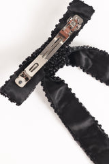 Tiana Hair Bow - Black