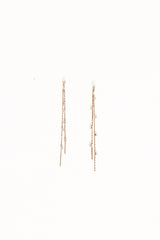 Yves Drop Earrings - Gold