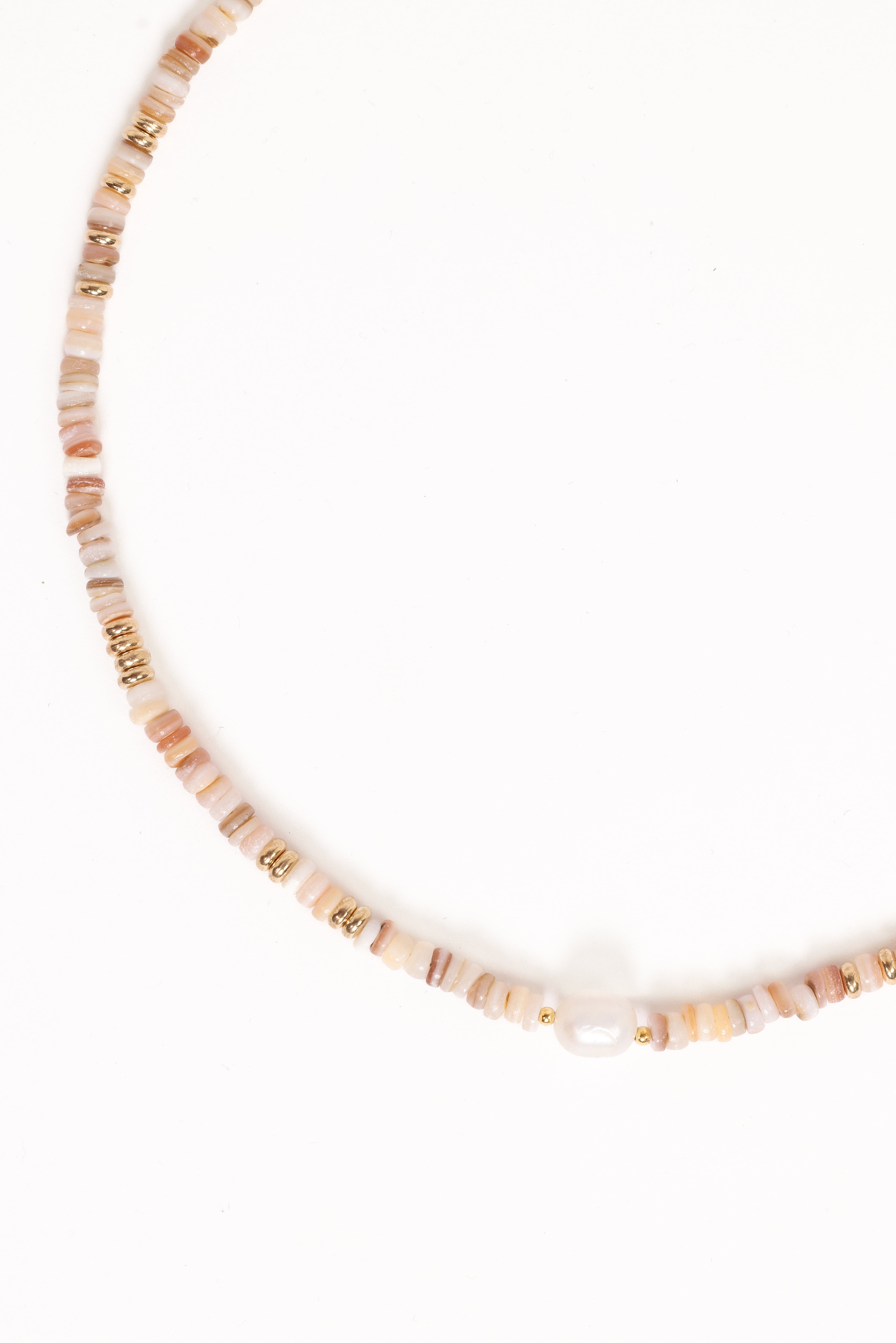 Ziva Necklace - White