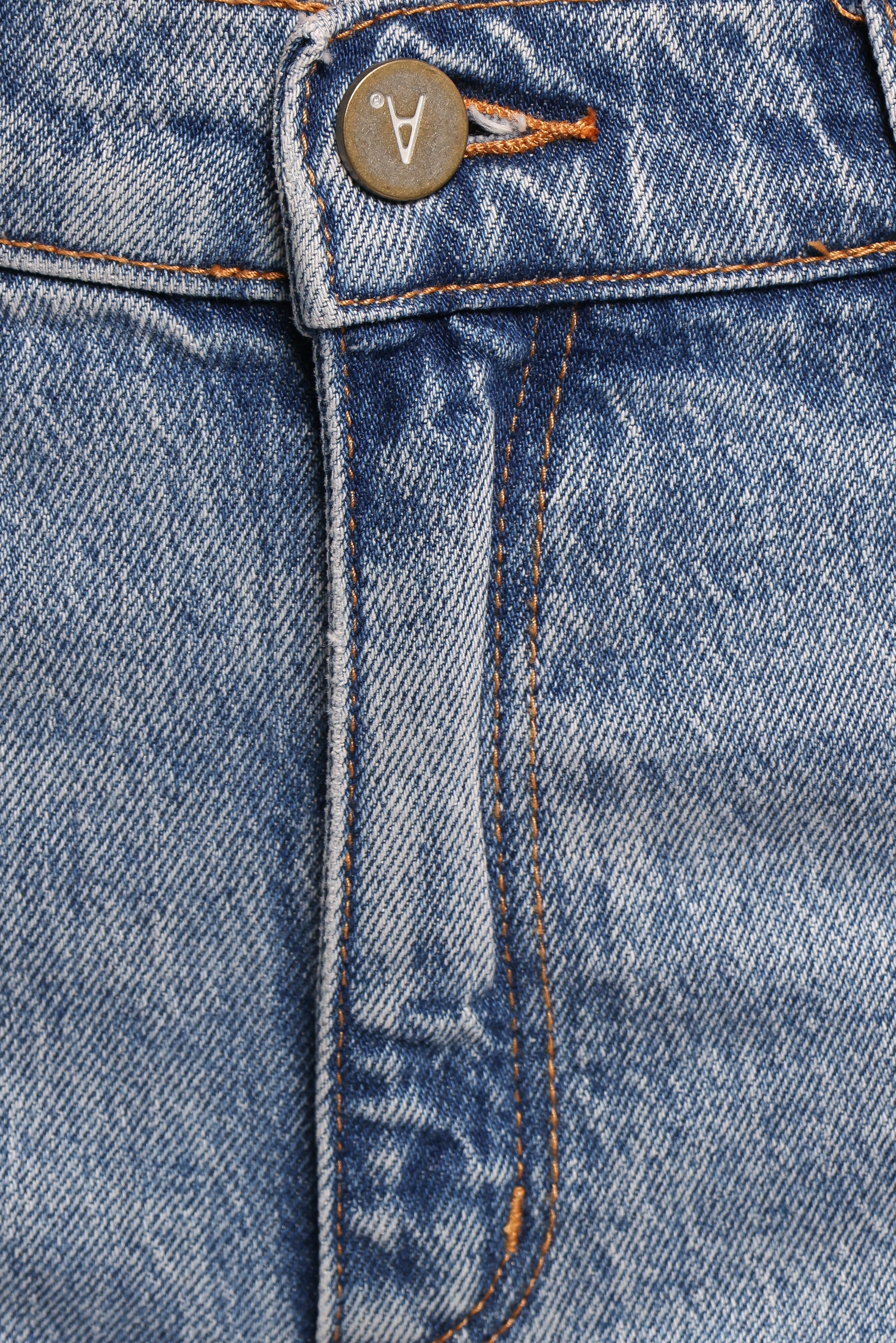 Abrand Mid Straight Jeans - Felicia