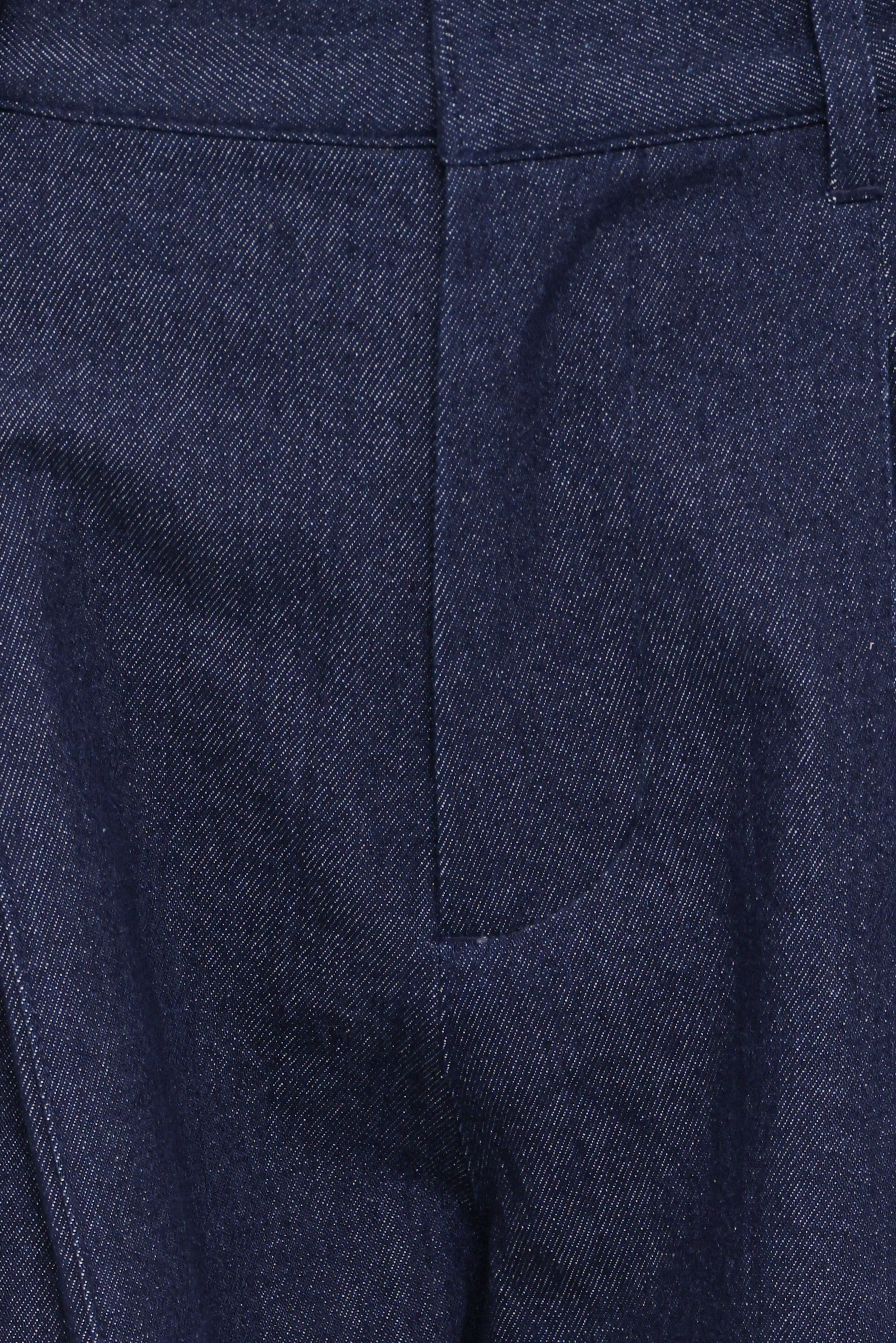 Elinor Cuffed Denim Pant - Dark Wash