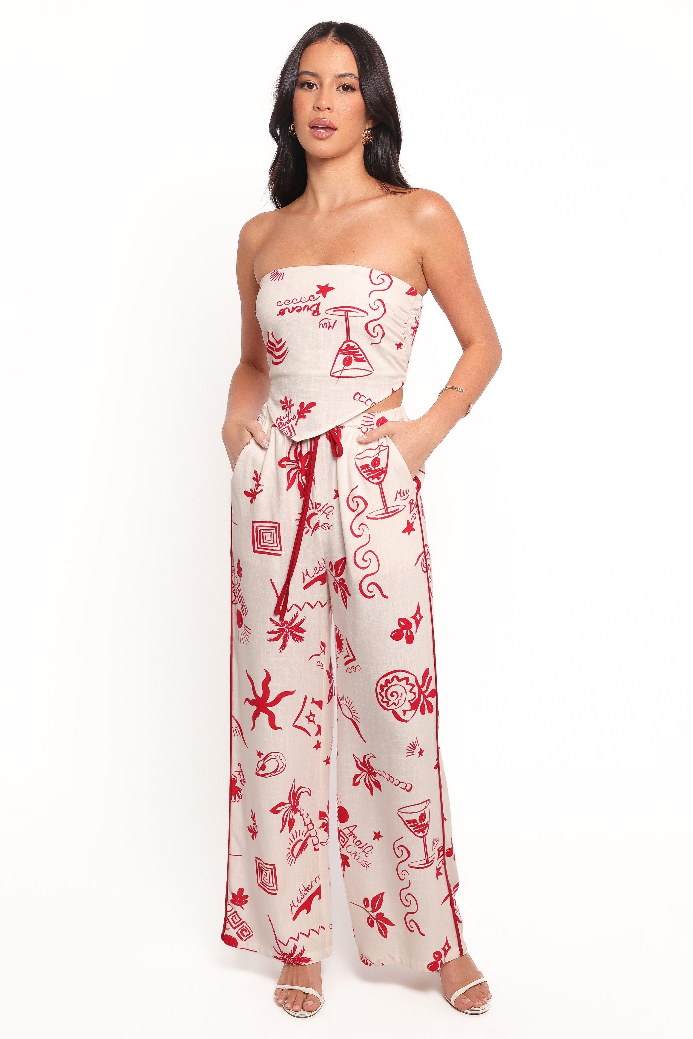 Malta Pant - Red