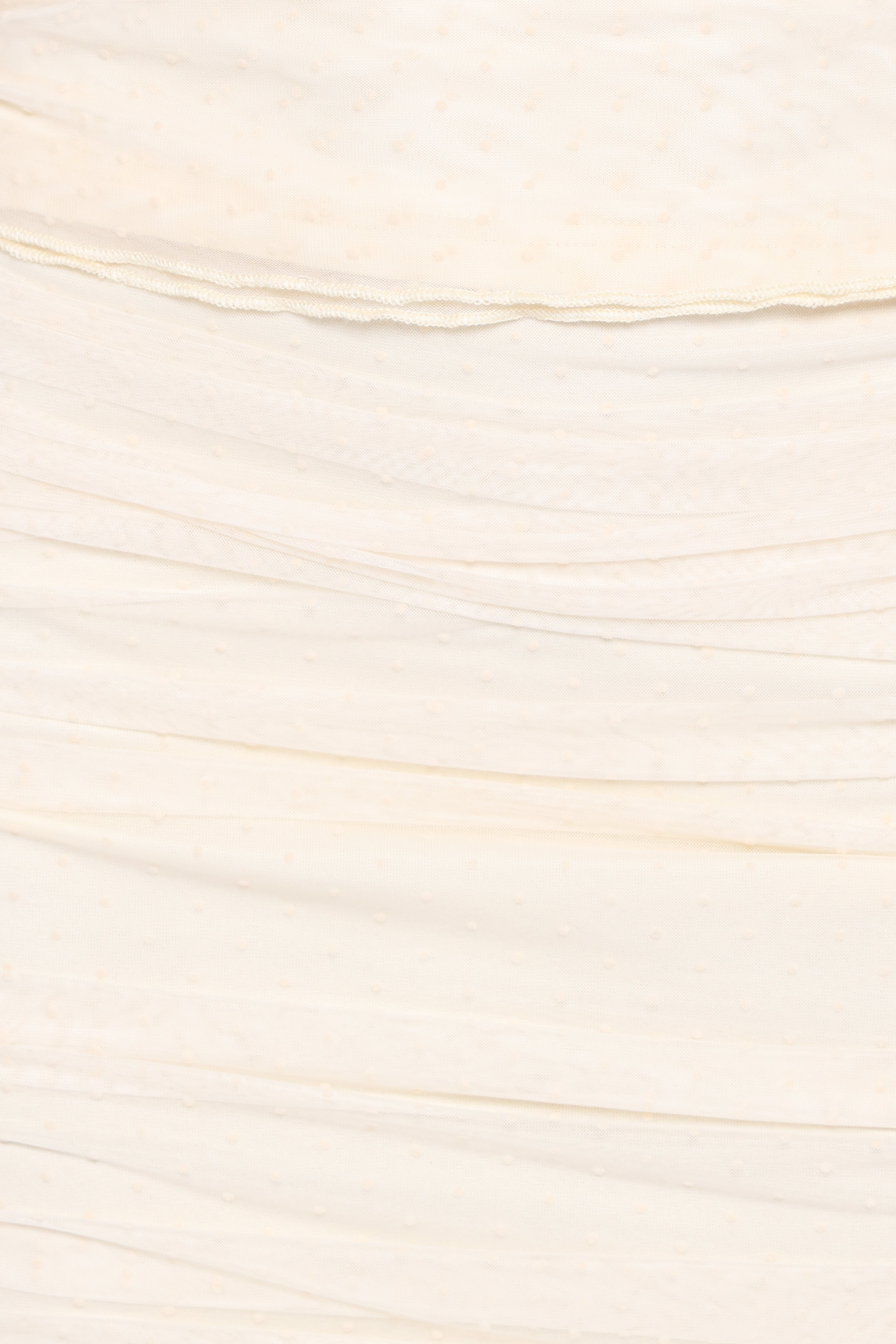 Susan Mesh Drop Waist Skirt - Yellow