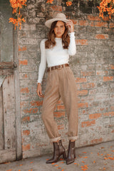 Talaren Cord Pant - Brown
