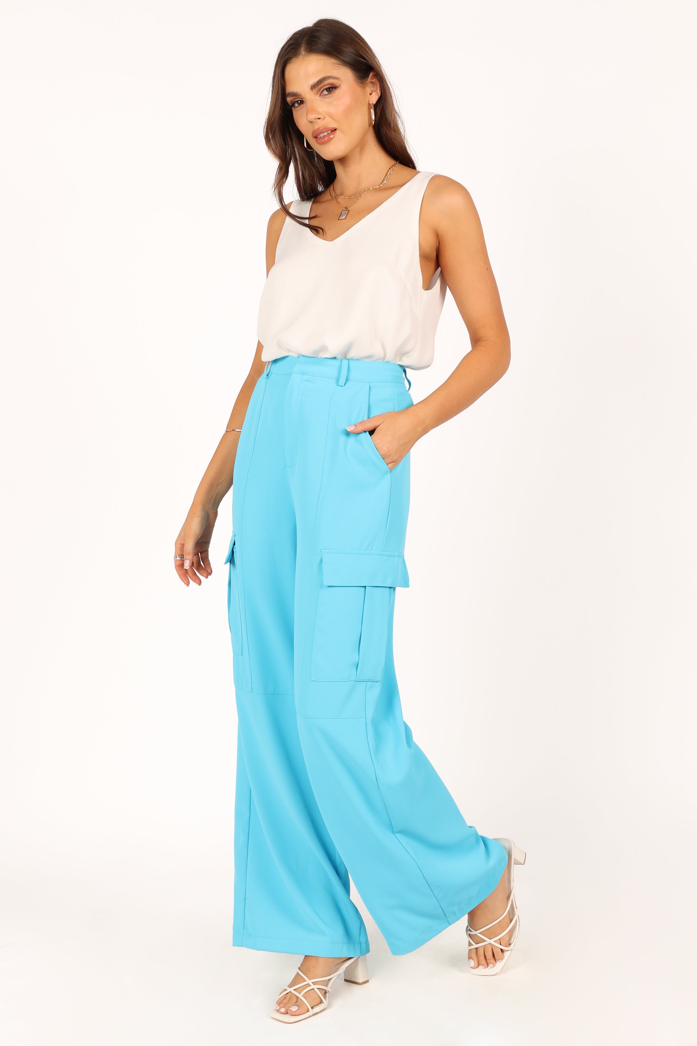 Trinny Pant - Ocean Blue