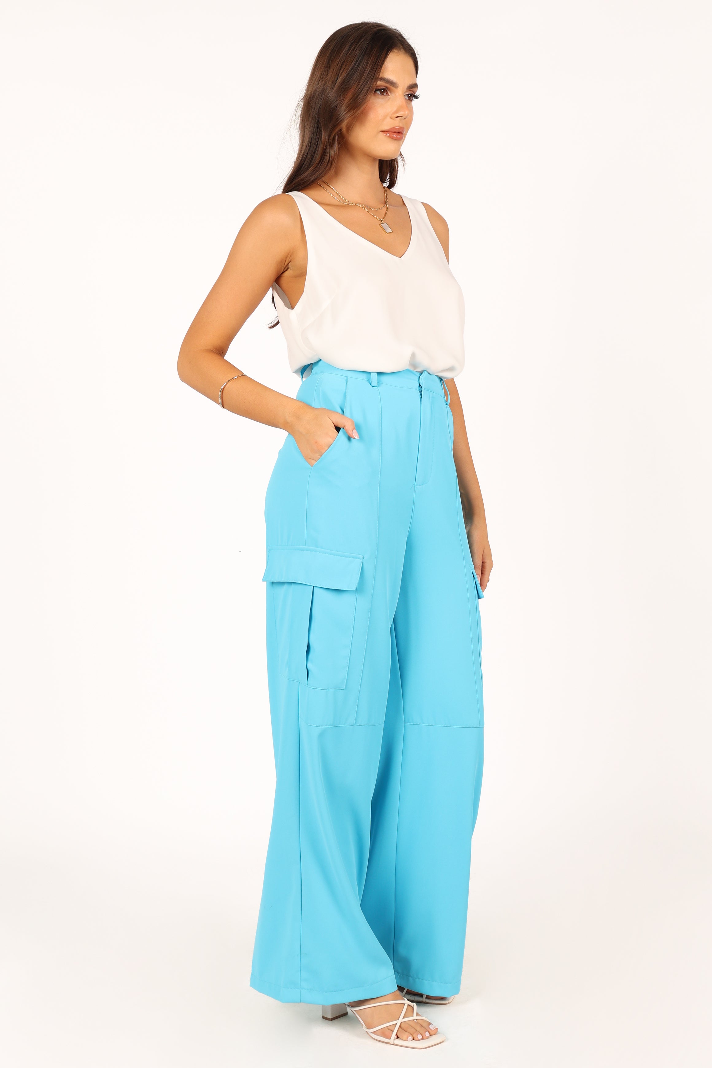 Trinny Pant - Ocean Blue