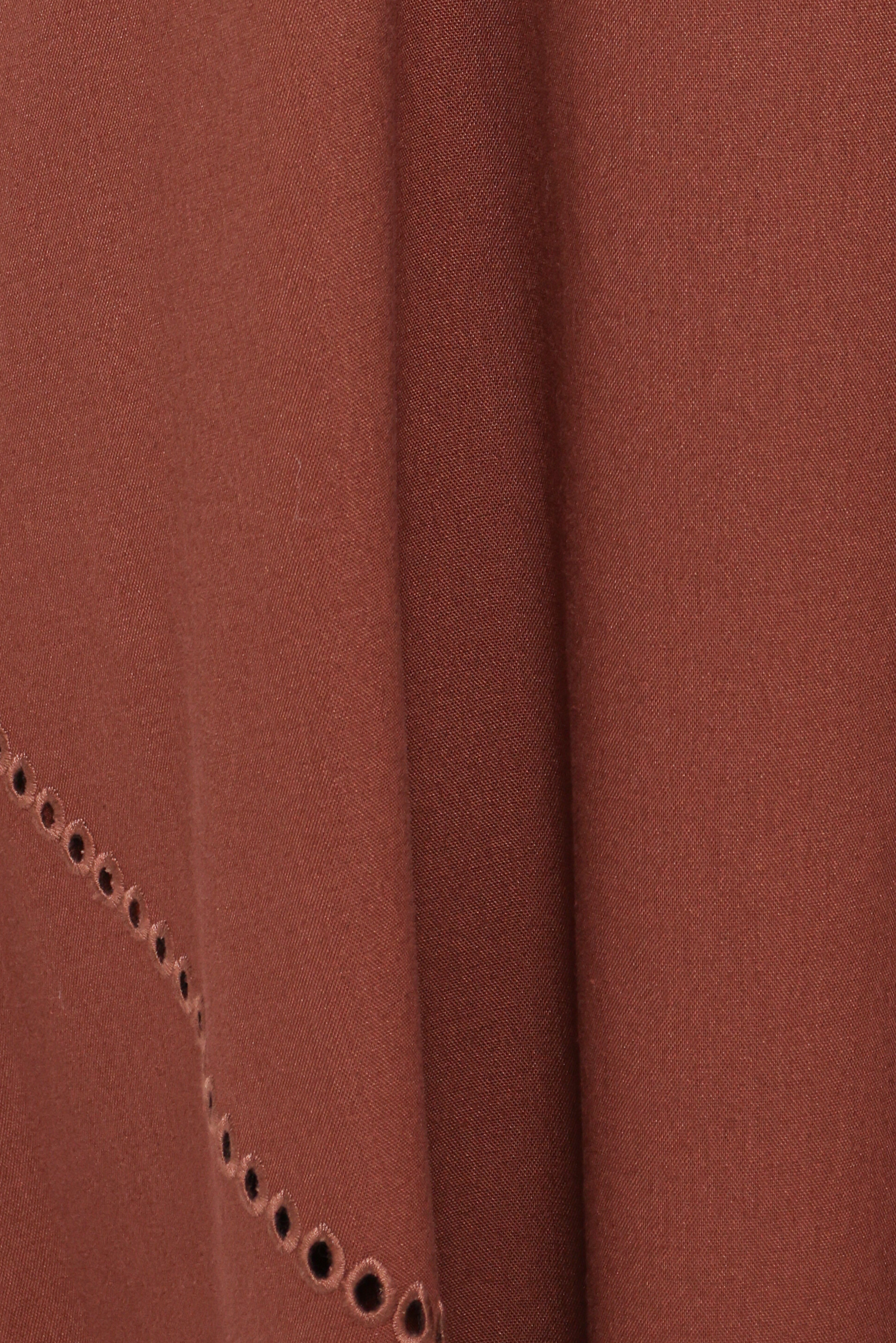 Como Strapless Maxi Dress - Brown