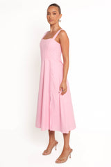 Cosima Midi Dress - Pink