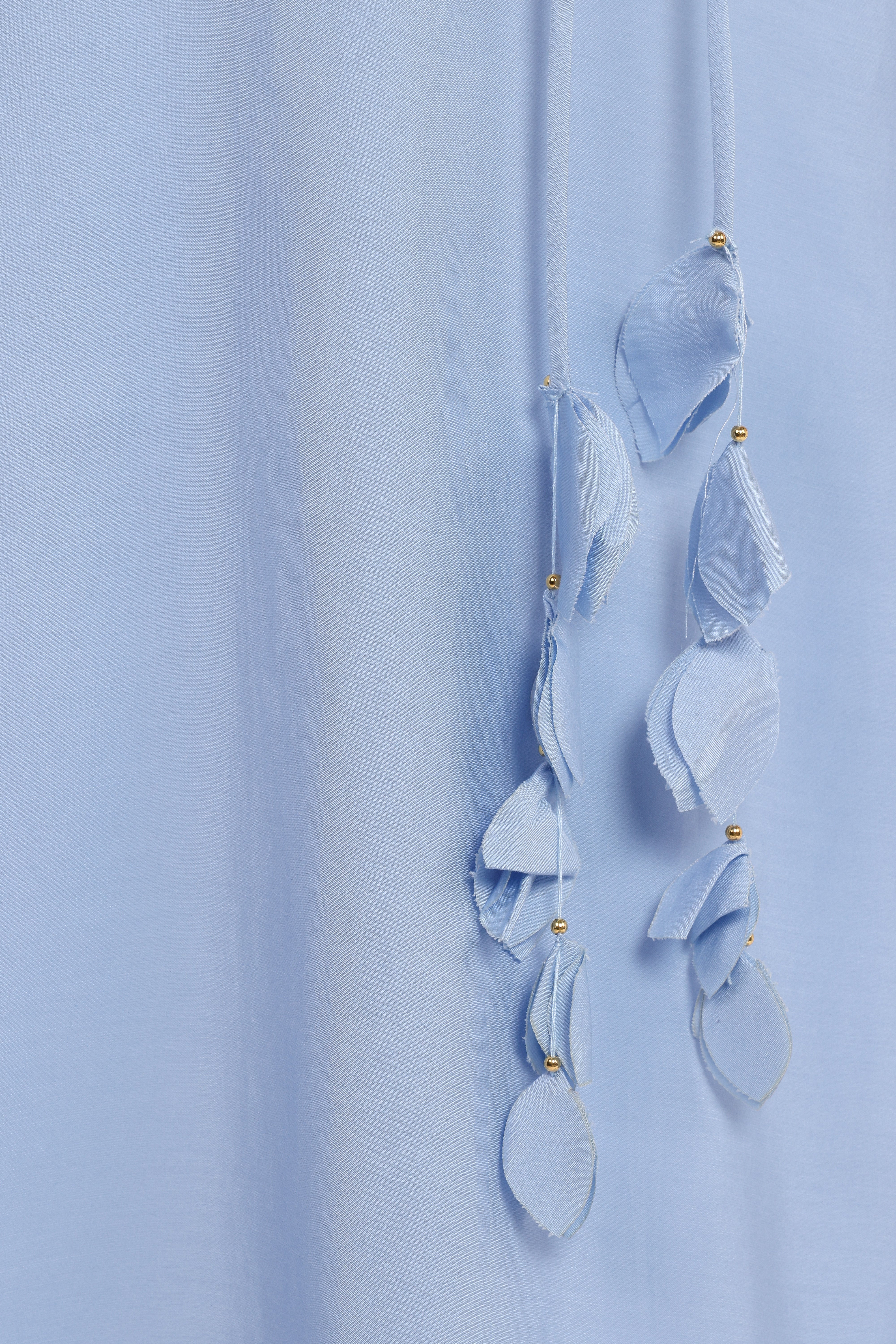 Della Midi Dress - Pale Blue