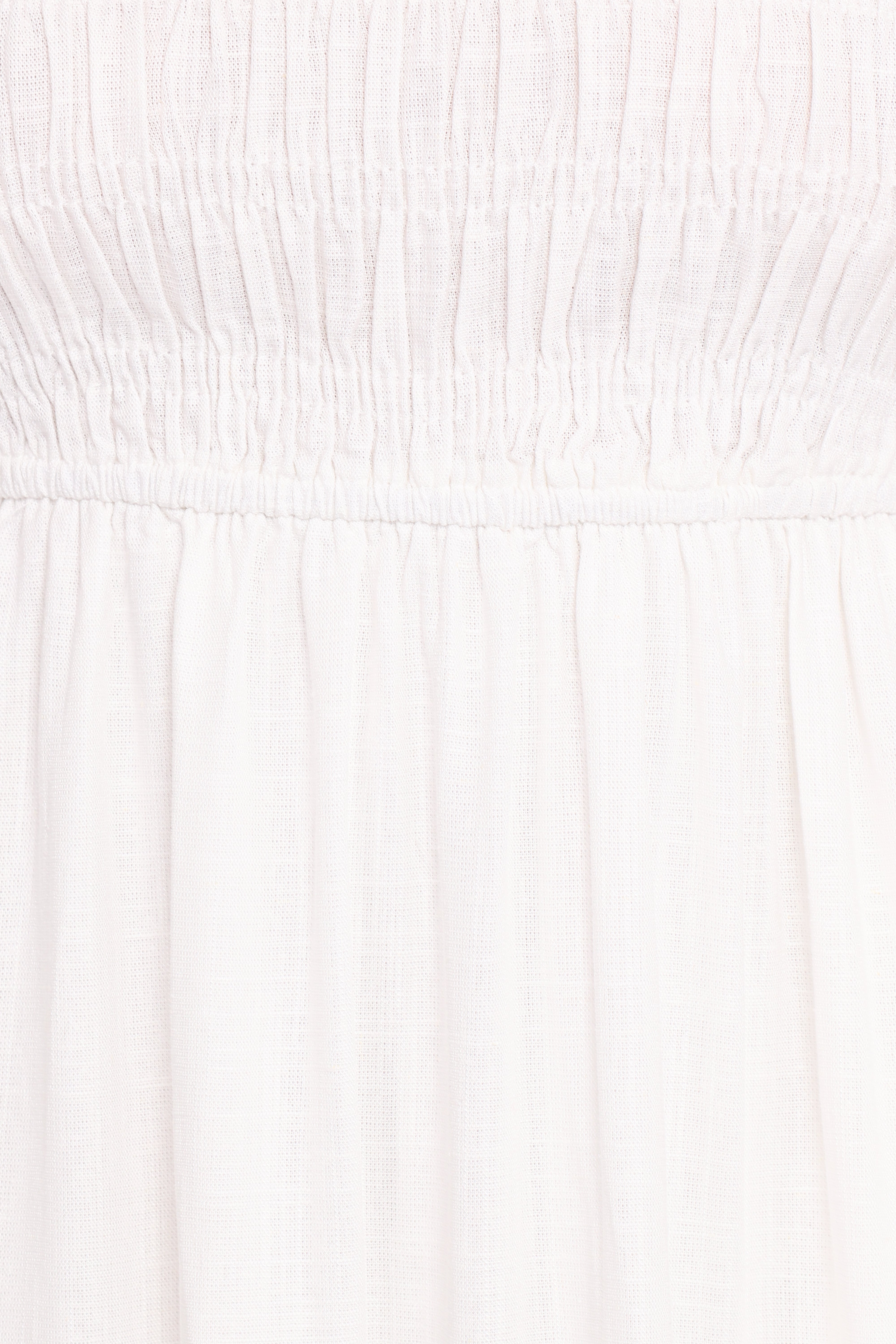Emari Puff Sleeve Mini Dress - White