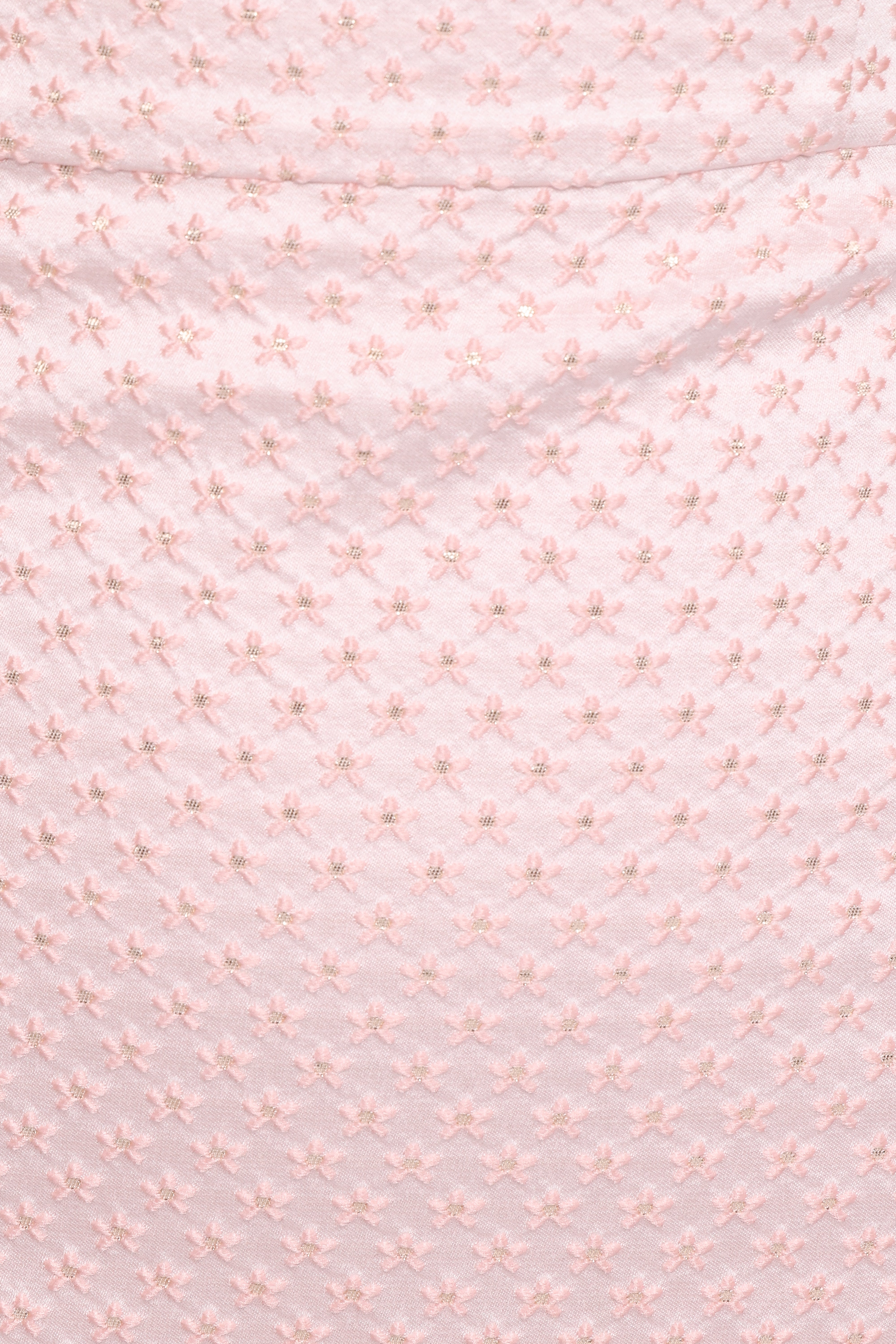 Marlene Mini Dress - Pink Rose Brocade
