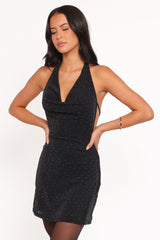 Maya Mini Dress - Black