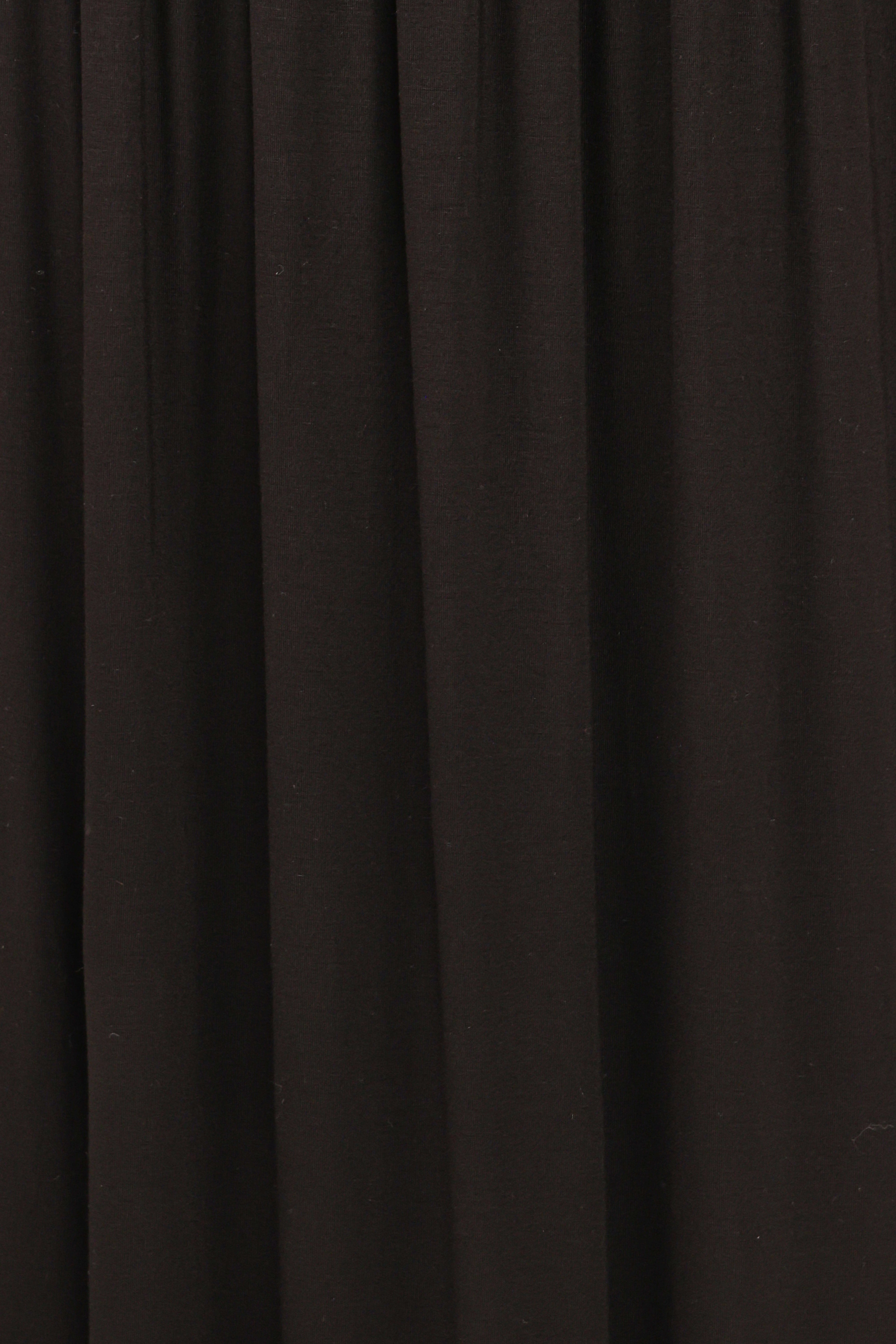 Shirley Long Sleeve Maxi Dress - Black