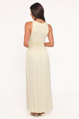 Shirley Maxi Dress - Butter Yellow