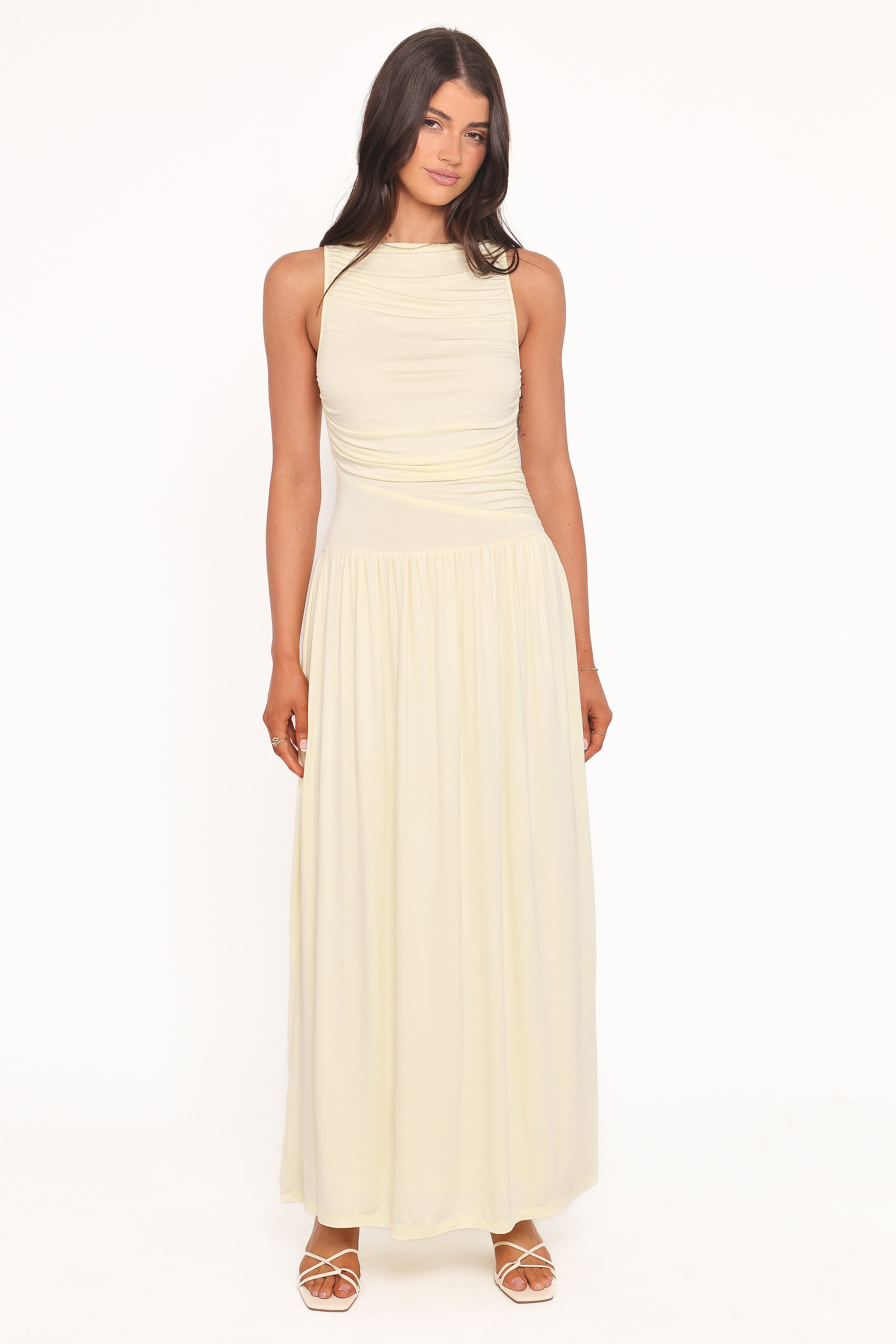 Shirley Maxi Dress - Butter Yellow