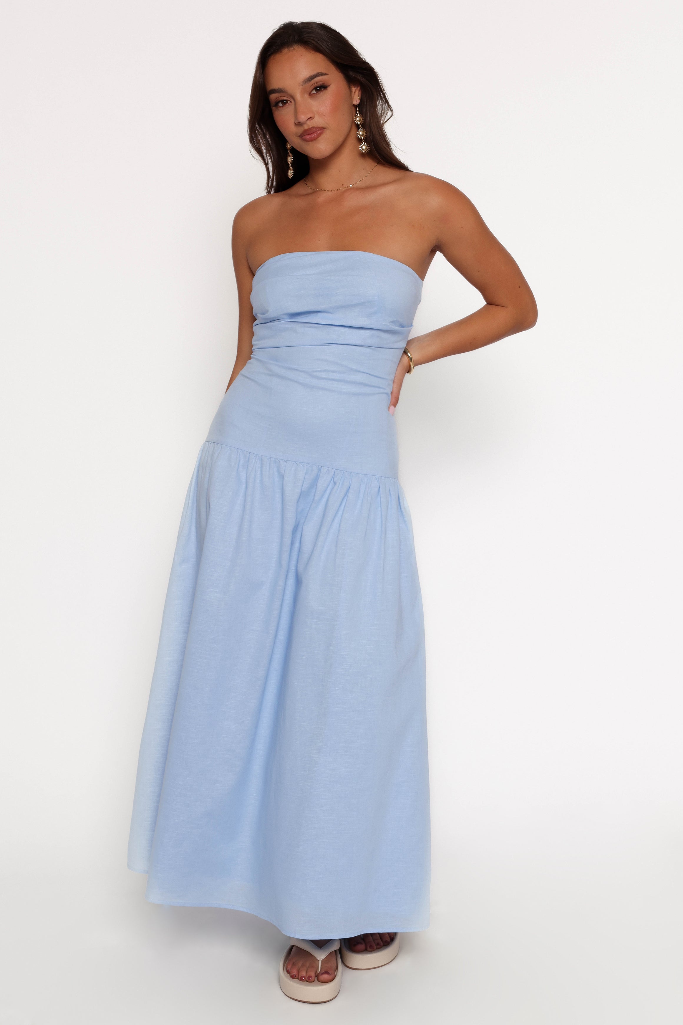 Stella Maxi Dress - Cornflower