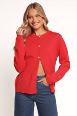 Abner Cardigan - Red