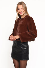 Minnie Jacket - Chocolate