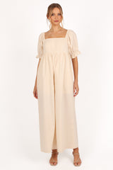 Juliette Jumpsuit - Ecru