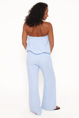 Olivia Pant Set - Baby Blue